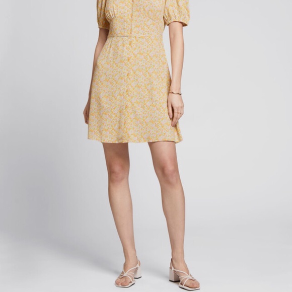 &other story Printed Buttoned Mini Dress - Picture 2 of 5